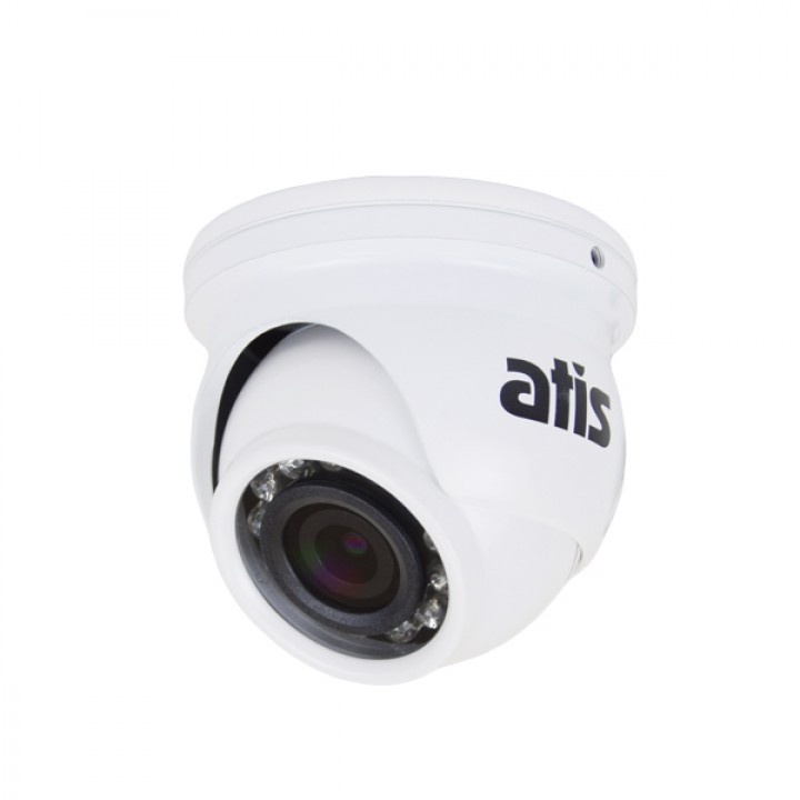 MHD мини видеокамера 2Мп ATIS AMVD-2MIR-10W/3.6 Pro металл