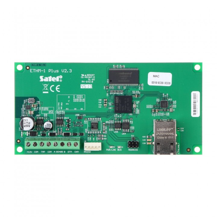 Ethernet модуль удаленной работы с ППК INTEGRA ETHM-1