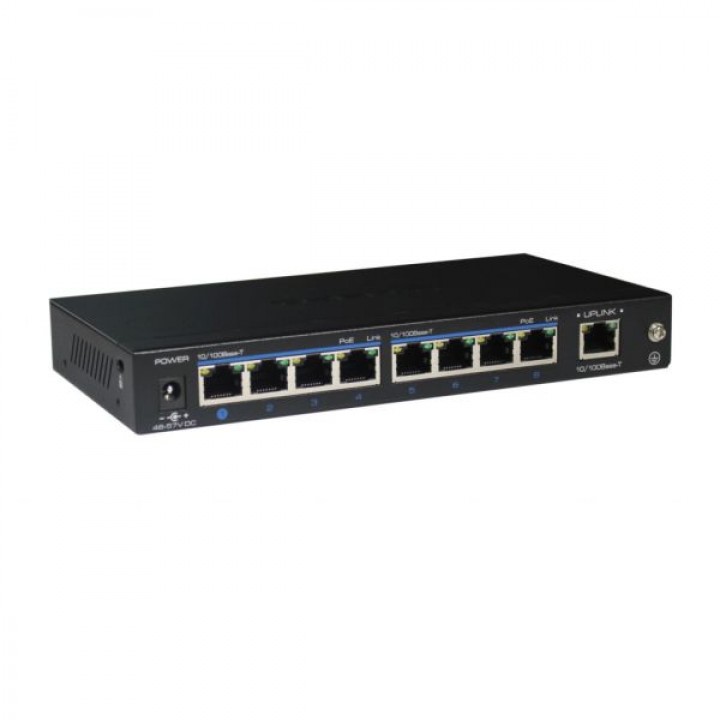 Неуправляемый POE коммутатор UTP3-SW08-FP120 8 PoE + 1 SFP