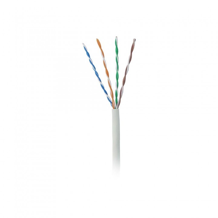 Кабель Одескабель OK-Net premium КПВонг-HF-ВП (350) U/UTP кат. 5е LSOH, 4х2х0.51 бухта 305 м
