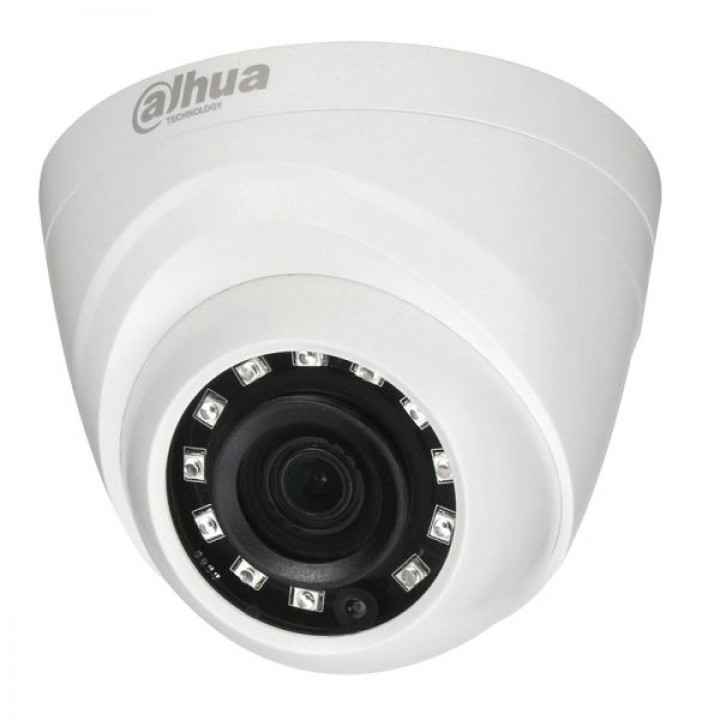 HDCVI видеокамера 2Мп Dahua HAC-HDW1200RP пластик для системы видеонаблюдения