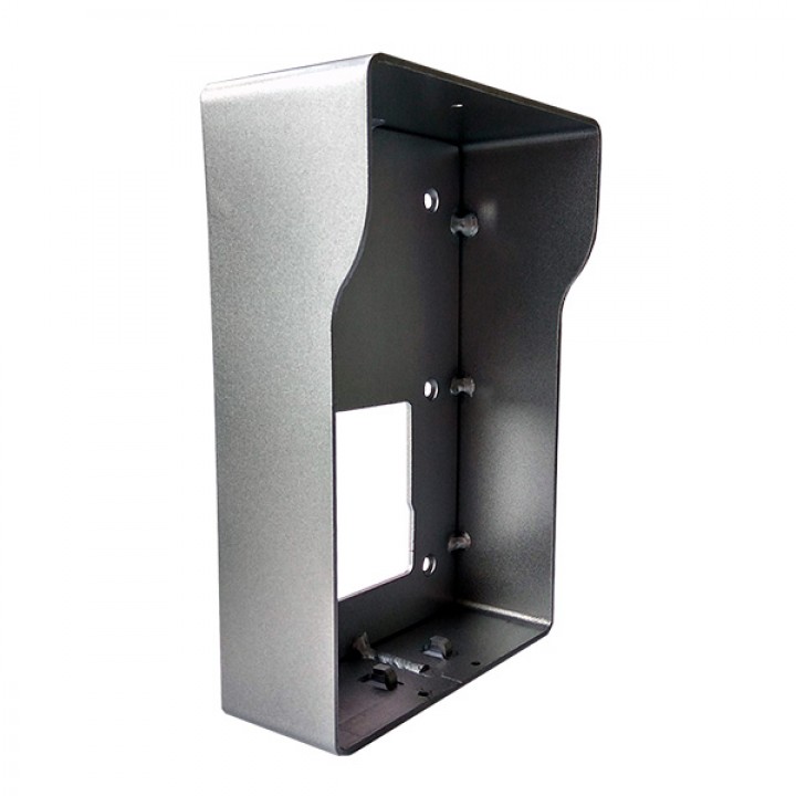 Монтажная коробка с козырьком Bas-IP BR-AV7 (black) для накладного монтажа панели AV-07T