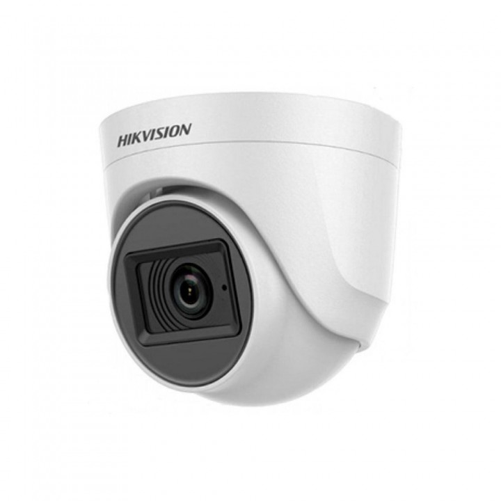 HD-TVI видеокамера 2 Мп Hikvision DS-2CE76D0T-ITPFS (2.8mm) пластик с встроенным микрофоном