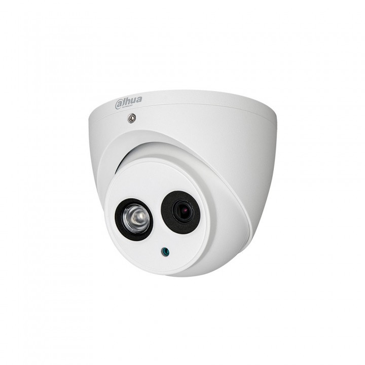 HDCVI видеокамера 5 Мп Dahua HAC-HDW1500EMP-A (2.8mm) металл с встроенным микрофоном