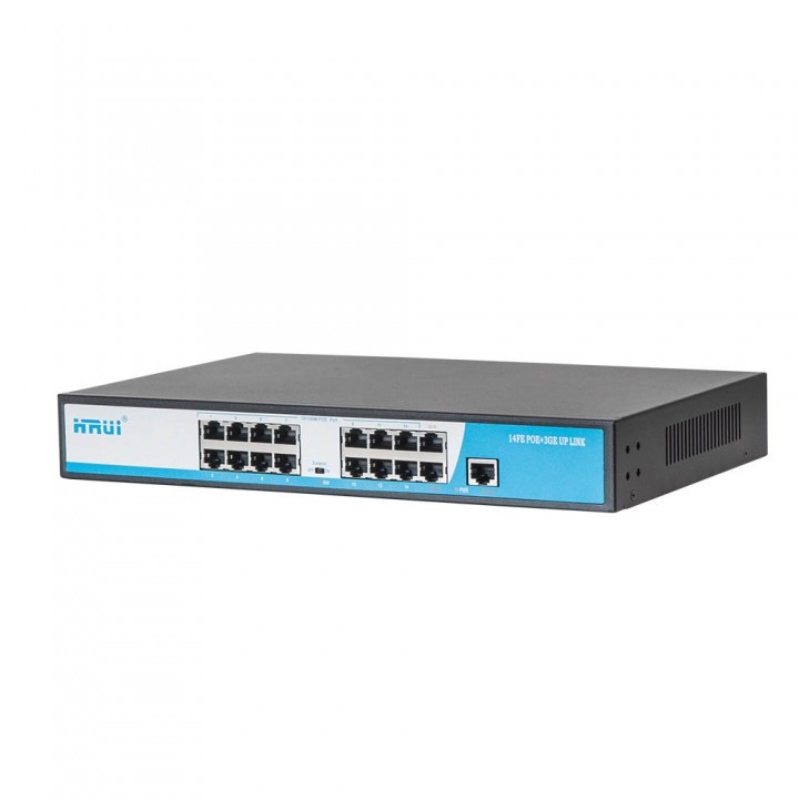 Неуправляемый POE коммутатор HR901-AF-143G