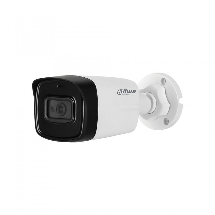 HDCVI видеокамера 5 Мп Dahua HAC-HFW1500TLP-A (2.8mm) с встроенным микрофоном