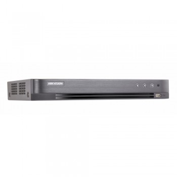 HD-TVI видеорегистратор 4-канальный Hikvision IDS-7204HQHI-M1/S с поддержкой детекции лиц с 1 канала для системы видеонаблюдения