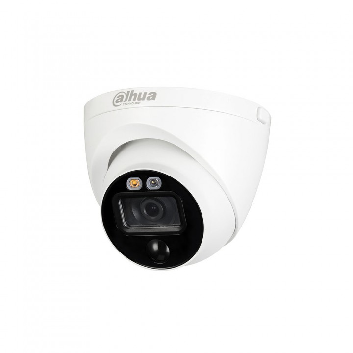 HDCVI видеокамера 5 Мп Dahua HAC-ME1500EP-LED (2.8mm) активного реагирования