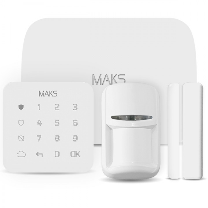 Комплект беспроводной охранной сигнализации MAKS PRO