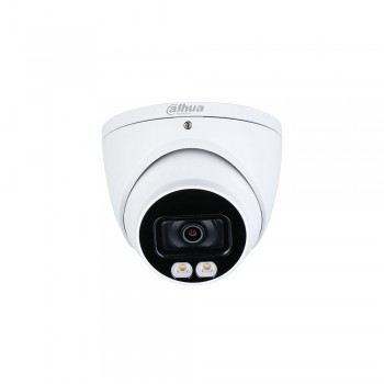 HDCVI видеокамера 2 Мп Dahua HAC-HDW1239TP-A-LED (3.6mm)  с встроенным микрофоном и LED подсветкой