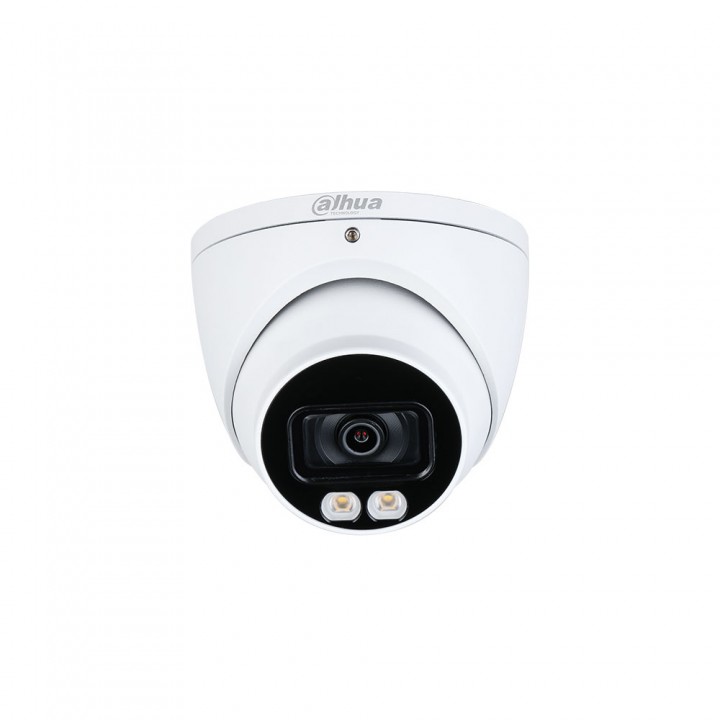 HDCVI видеокамера 2 Мп Dahua HAC-HDW1239TP-A-LED (3.6mm)  с встроенным микрофоном и LED подсветкой