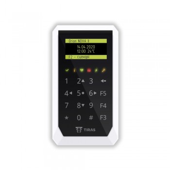 Сенсорная клавиатура K-PAD OLED для управления охранной системой Orion NOVA II