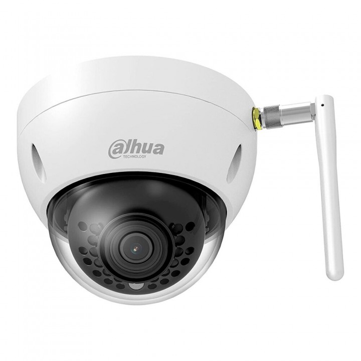 IP-видеокамера 2 Мп с Wi-Fi Dahua DH-IPC-HDBW1235EP-W-S2 (2.8 мм) для системы видеонаблюдения