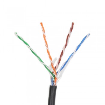 Кабель уличная витая пара ATIS UTP 4*2*0.5-CCA PE кат.5е (медь + алюминий) бухта 305м