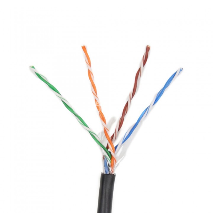 Кабель витая пара GoldMine GM UTP 4P*0.5 PE (UTP медь наружный) бухта 305 м