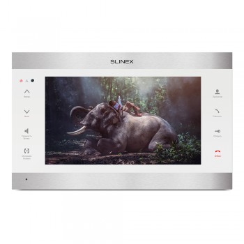 IP-видеодомофон Slinex SL-10IPT FHD (silver + white)