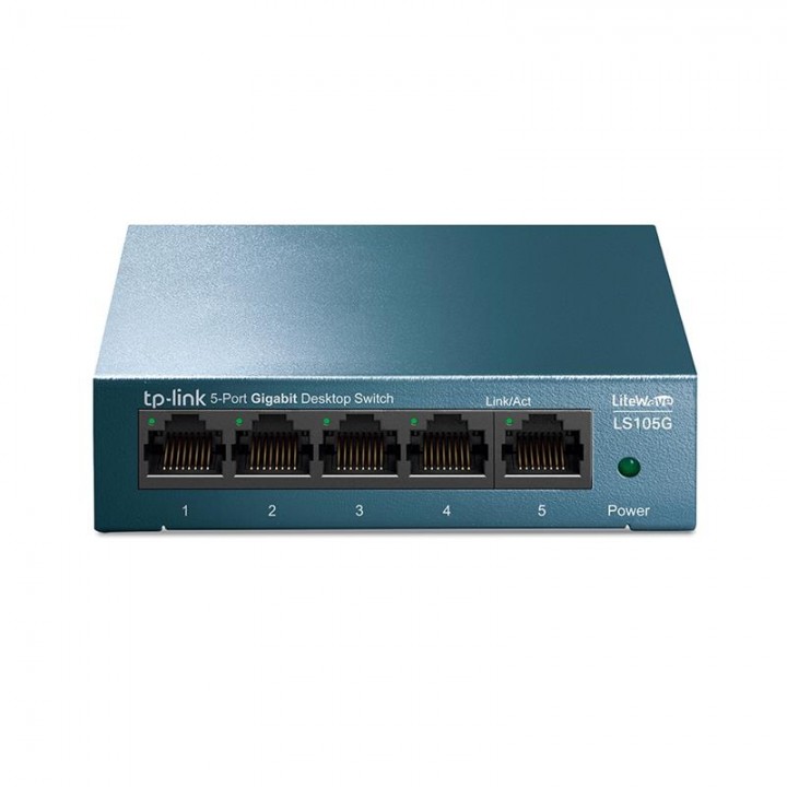 Комутатор TP-Link LiteWave [LS105G] 5-портовий настільний некерований