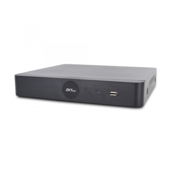 IP-видеорегистратор 4-канальный ZKTeco Z8504NER-4P с AI функциями и 4 PoE-портами для систем видеонаблюдения