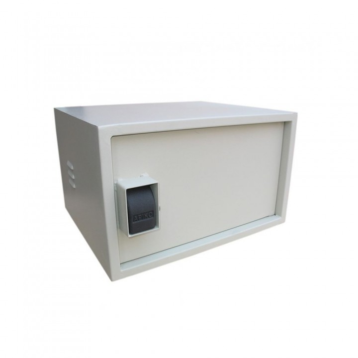 Шкаф VAGOS Super AntiLom 7U-1.5 530 х 320 х 450 мм с крабовым замком для оборудования