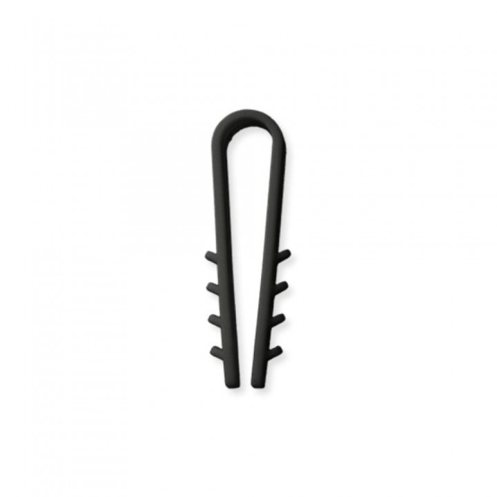 Дюбель-хомут ёлочка Relfix 10 мм (100 шт/уп) черный