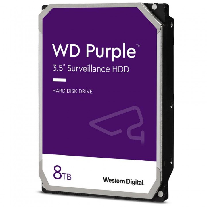 Жесткий диск 8TB Western Digital WD84PURZ для видеонаблюдения