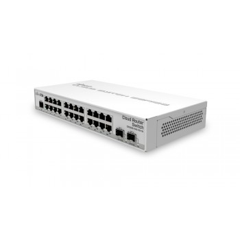 Комутатор MikroTik CRS326-24G-2S+IN 24xGE 2xSFP+