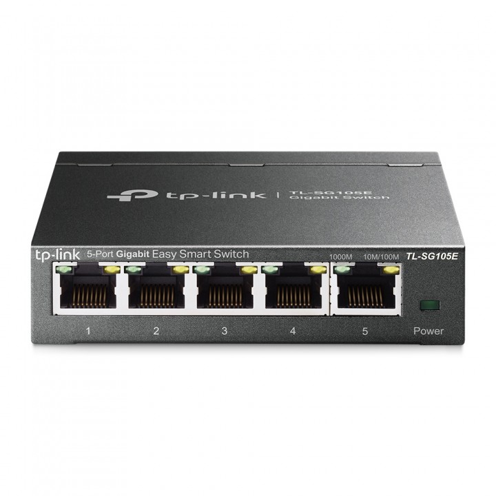 Коммутатор TP-Link EasySmart TL-SG105E 5-портовый управляемый