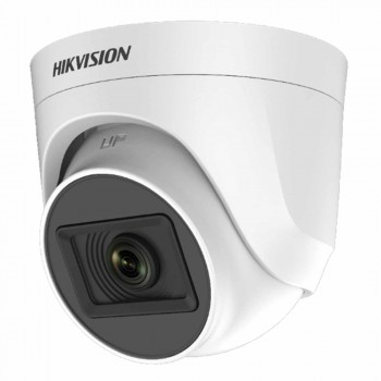 HD-TVI видеокамера 5 Мп Hikvision DS-2CE76H0T-ITPF(C) (2.4 мм) для системы видеонаблюдения, пластик