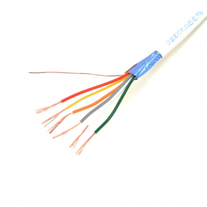 Сигнальный кабель Одескабель Alarm Cable 6*0.22 с экраном
