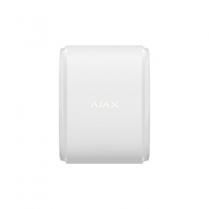 Беспроводной уличный двунаправленный датчик движения типа «штора» Ajax DualCurtain Outdoor white