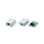 Розетка компьютерная 1-портовая RJ45 UTP cat.5e Hypernet MB-UTP1 внешняя накладная