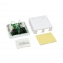 Розетка компьютерная 2-портовая RJ45 UTP cat.6e Hypernet MB-UTP6-2 внешняя накладная