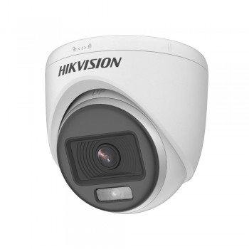 HD-TVI видеокамера 2 Мп Hikvision DS-2CE70DF0T-PF (2.8mm) ColorVu для системы видеонаблюдения, пластик