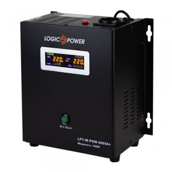 Источник бесперебойного питания Logicpower  LPY-W-PSW-500 ВА / 350 Вт