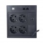 Источник бесперебойного питания Powercom RPT-1025AP Schuko 1025ВА / 615Вт линейно-интерактивный