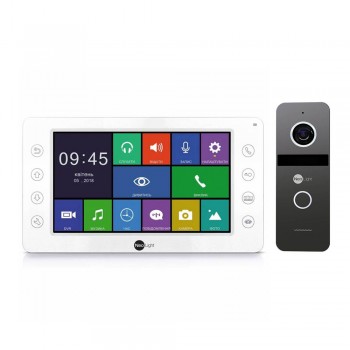 Комплект видеодомофона Neolight NeoKIT FHD Pro Graphite: видеодомофон 7
