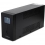 Источник бесперебойного питания Vinga VPC-600MU 600ВА / 360 Вт с LCD-дисплеем с USB в металлическом корпусе