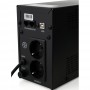 Источник бесперебойного питания Vinga VPC-600MU 600ВА / 360 Вт с LCD-дисплеем с USB в металлическом корпусе