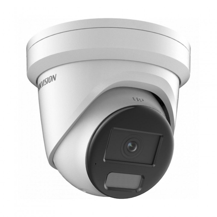 IP-видеокамера 2 Мп Hikvision DS-2CD2327G2-LU (C) (4 мм) ColorVu со встроенным микрофоном для системы видеонаблюдения
