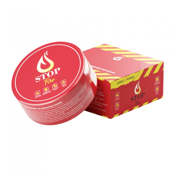 Автономный диск порошкового пожаротушения LogicPower Fire Stop V1.0M для использования в автомобилях