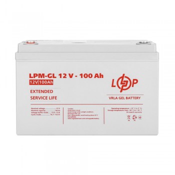 Аккумулятор LogicPower 12V 100AH (LPM-GL 12V - 100 Ah) гелевый