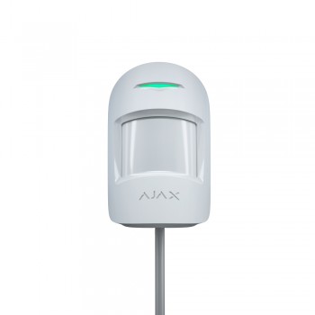 Дротовий датчик руху Ajax Superior MotionProtect Fibra white для приміщень