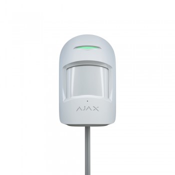 Дротовий датчик руху і розбиття Ajax Superior CombiProtect Fibra white