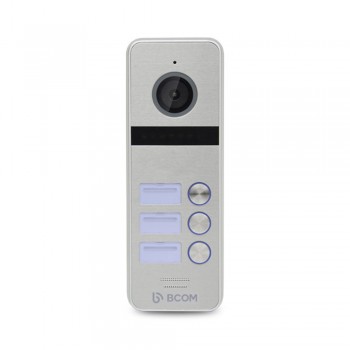 Видеопанель BCOM BT-403HD Silver на 3 абонента