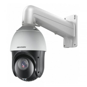 IP Speed Dome видеокамера 4 Мп Hikvision DS-2DE4425IW-DE(T5) (4.8-120 мм) с кронштейном и видеоаналитикой для системы видеонаблюдения