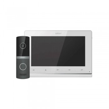 Видеодомофон Arny AVD-7123 (2Mpx) TFT white+graphite