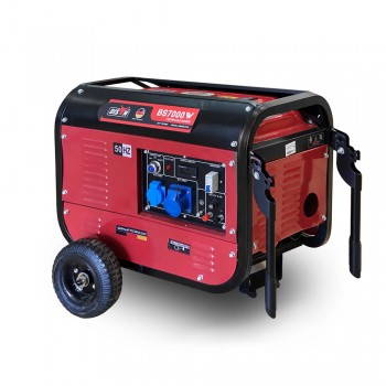 Бензиновый генератор BISON BS7000W максимальная мощность 3.8 кВт