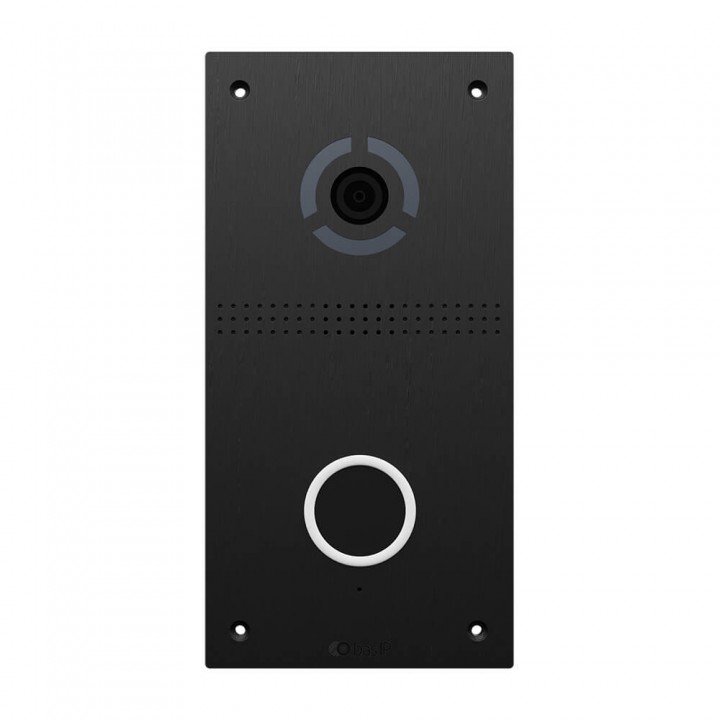 IP вызывная панель Bas-IP AV-05SD black с бесконтактной кнопкой вызова
