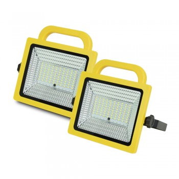 Комплект из двух переносных аккумуляторных прожекторов LED Superfire FS11