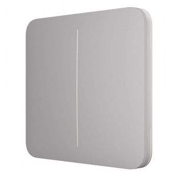 Кнопка Ajax SoloButton (2-gang) fog для двухклавишного выключателя